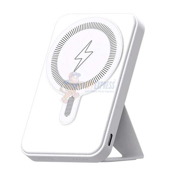 Warrior Power Vault 10000mah Magsafe Portable Type C with kickStand - White