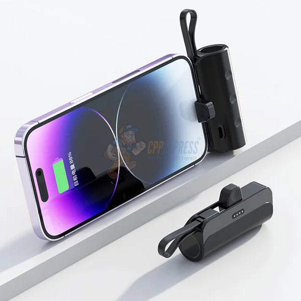 Warrior 10000mAh Wireless Capsule USB-C Portable Power Bank Charger