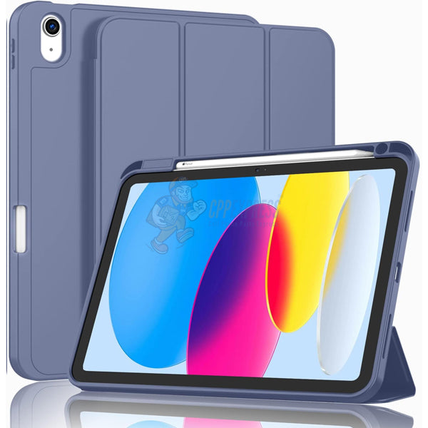 iPad 10 (2022) / iPad 11 (2025) Silicone case with Pencil Support - Lavender