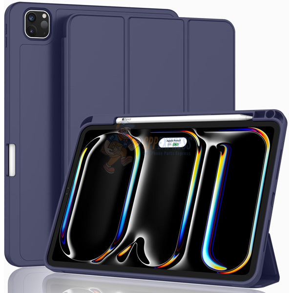 iPad Pro 11 (2024) Silicone case with Pencil Support