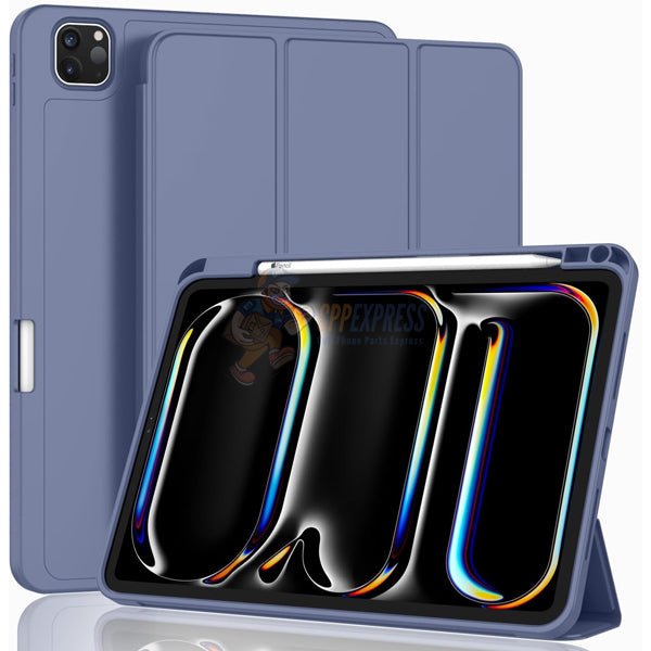 iPad Pro 11 (2024) Silicone case with Pencil Support