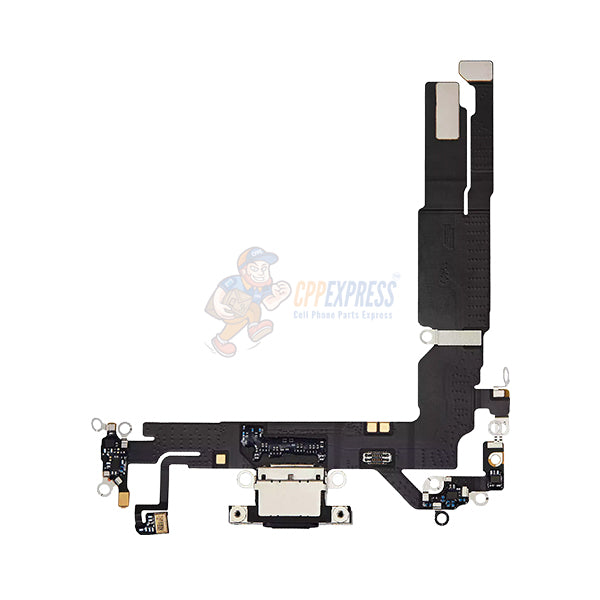 iPhone 16 Charging Port Dock Connector Flex Cable - Black