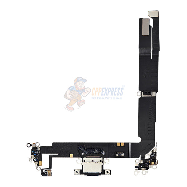 iPhone 16 Plus Charging Port Dock Connector Flex Cable - Black