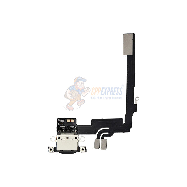 iPhone 16 Pro Charging Port Dock Connector Flex Cable - Black