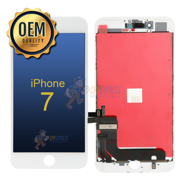 iPhone 7 - OEM LCD Touch Screen Digitizer & Assembly - White