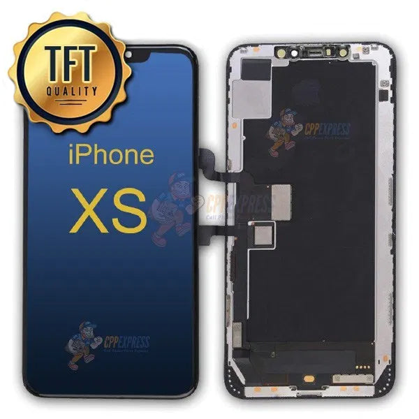 IPhone XS - TFT LCD Display Touch Screen Digitizer Assembly - Black
