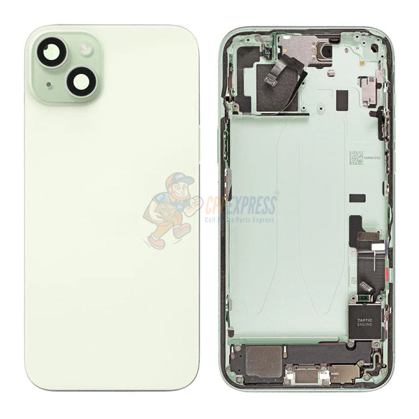 IPhone 15 Plus Full Housing Assembly With Power Flex and Wireless Charging