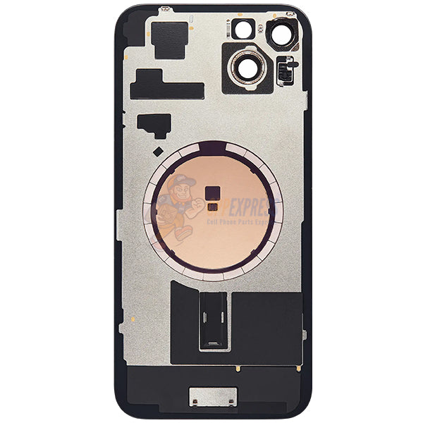 IPhone 15 Plus Battery Back Door Glass Perfect Fit Premium Back Cover Blue