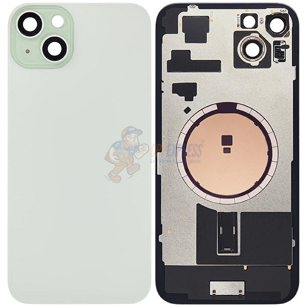 IPhone 15 Plus Battery Back Door Glass Perfect Fit Premium Back Cover Green