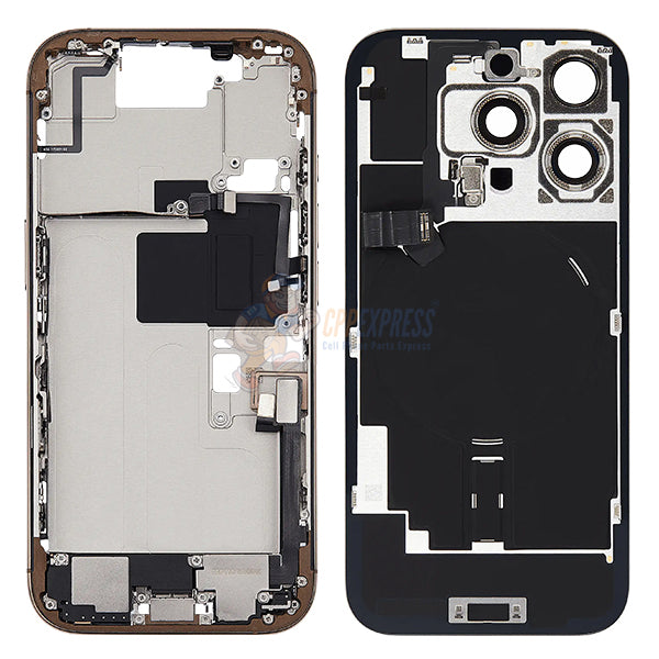 IPhone 16 Pro Full Housing Assembly With Power Flex and Wireless Charging