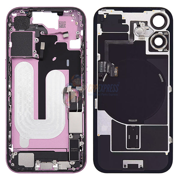 IPhone 16 Full Housing Assembly With Power Flex and Wireless Charging