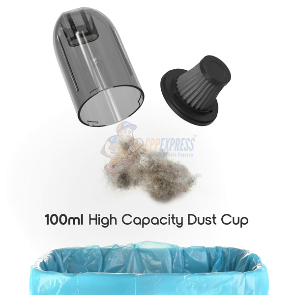 IonVac Handheld Cordless Vacuum Portable with USB Charging For Multi-Surface