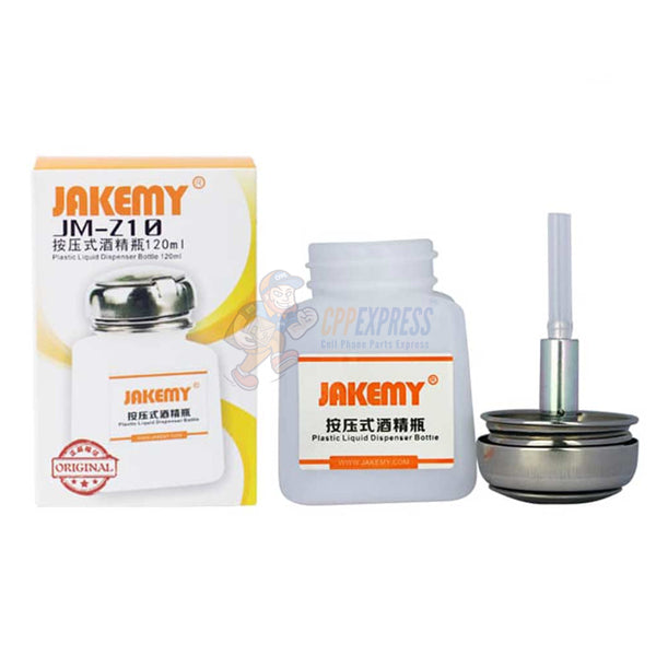 JM-Z10 120ML Portable Plastic Liquid Dispenser Pumping Alcohol Dispenser Bottle