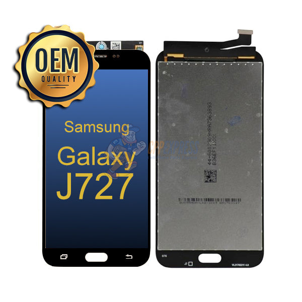 Samsung Galaxy J7 Prime (J727 / 2017) - LCD Touch Screen Digitizer & Assembly without Frame - Black
