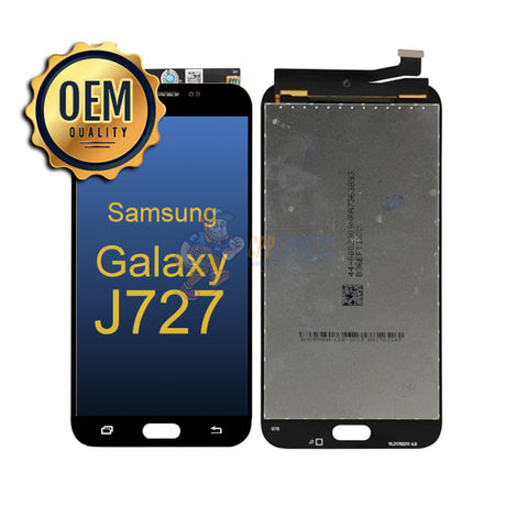 Samsung Galaxy J7 Prime (J727 / 2017) - LCD Touch Screen Digitizer & Assembly without Frame - Black