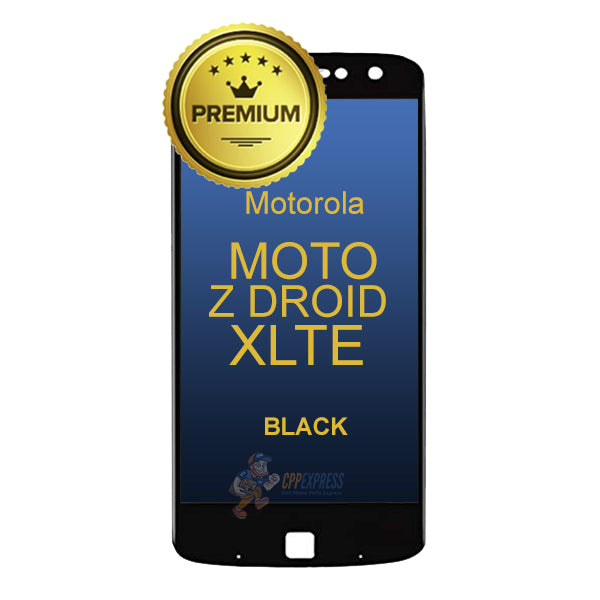 Motorola Moto Z Droid Edition XLTE (XT1650-01) LCD & Assembly Without Frame - Black