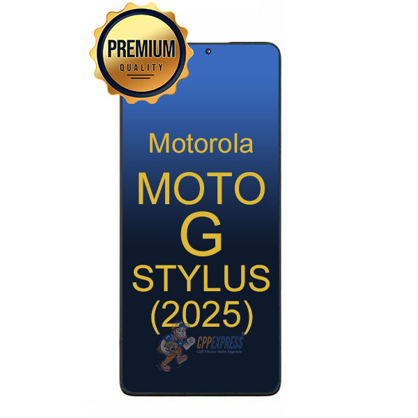 Motorola Moto G Stylus (XT2517 / 2025) LCD Screen Digitizer Without Frame - Black