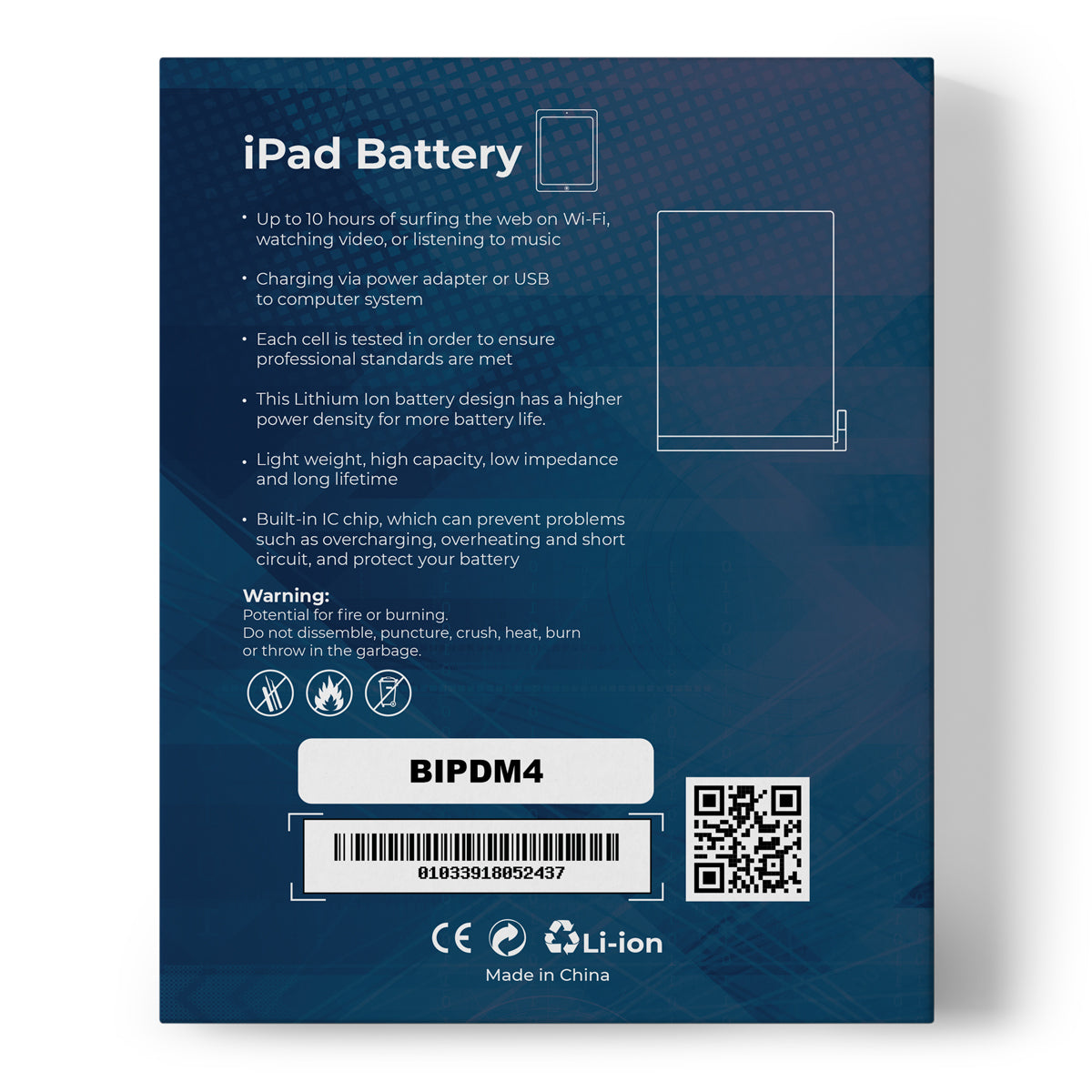 iPad Mini 4 Premium High Capacity Replacement Battery
