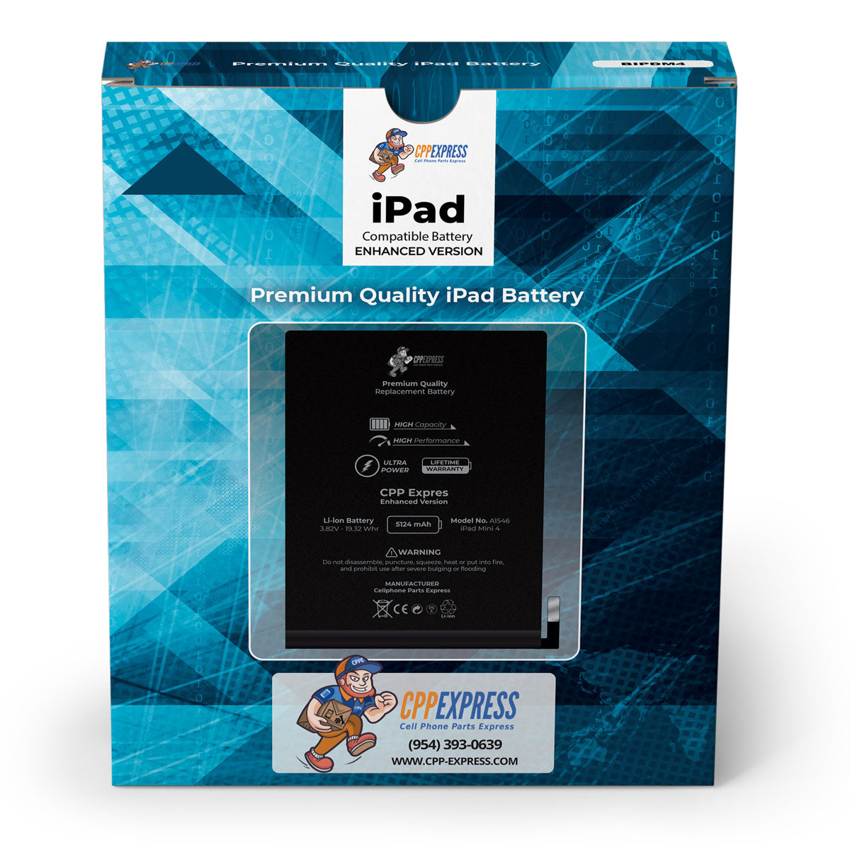 iPad Mini 4 Premium High Capacity Replacement Battery