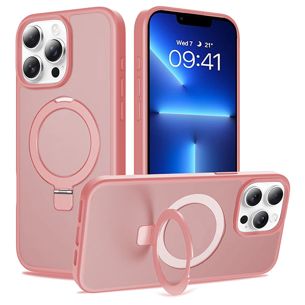 iPhone 13 Pro Shockproof Magnetic Case With Stand Holder