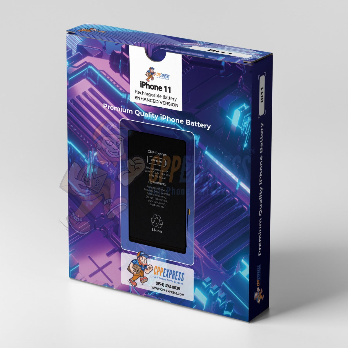 iPhone 11 - Premium High Capacity Replacement Battery