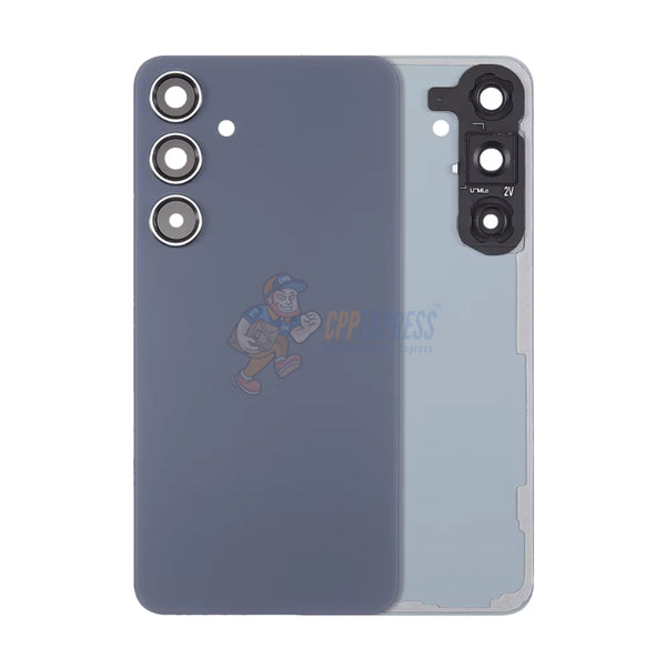 Samsung Galaxy S24 Plus Battery Back Door Glass Perfect Fit Premium Back Cover with Camera Lens Installed – Purple