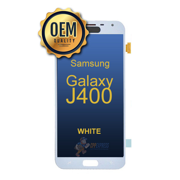 Samsung Galaxy J4 J400 2018 - LCD Touch Screen Digitizer & Assembly Without Frame - White