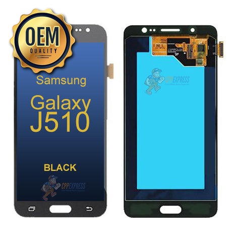 Samsung Galaxy J510 2016 LCD Touch Screen Digitizer & Assembly without Frame - Black