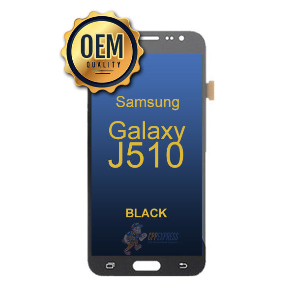 Samsung Galaxy J510 2016 LCD Touch Screen Digitizer & Assembly without Frame - Black