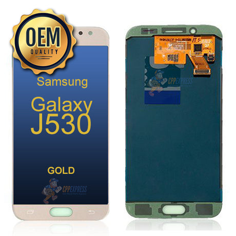 Samsung Galaxy J530 2017 LCD Touch Screen Digitizer & Assembly without Frame - Gold