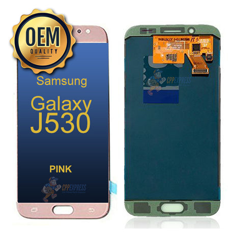Samsung Galaxy J530 2017 LCD Touch Screen Digitizer & Assembly without Frame - Pink