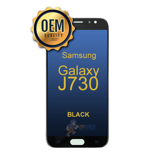 Samsung Galaxy J730 2017 LCD Touch Screen Digitizer & Assembly without Frame - Black
