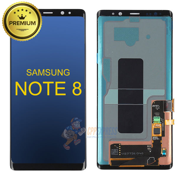 Samsung Galaxy Note 8 Premium LCD & Assembly Without Frame - Black