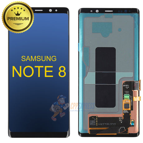 Samsung Galaxy Note 8 Premium LCD & Assembly Without Frame - Black
