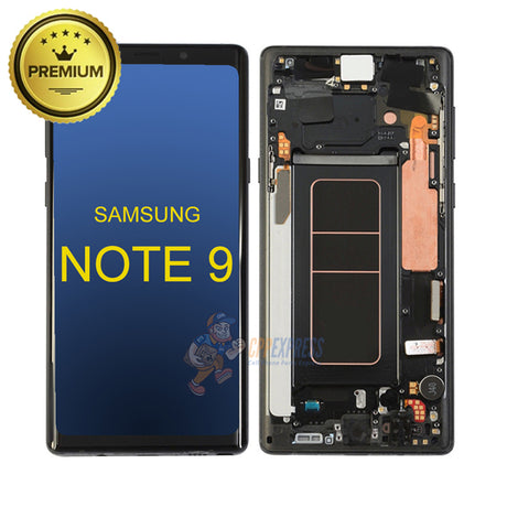 Samsung Galaxy Note 9 Premium LCD and Assembly with Frame - Black