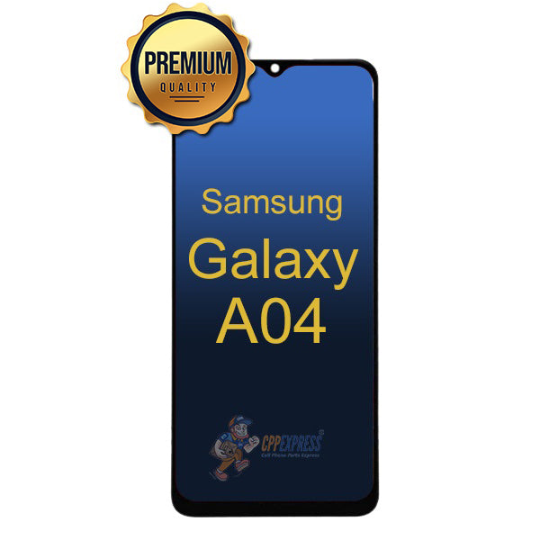 Samsung Galaxy A04 - LCD Touch Screen Digitizer Assembly Without Frame - Black