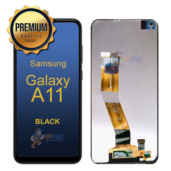 Samsung Galaxy A11 - LCD Touch Screen Digitizer without Frame - Black