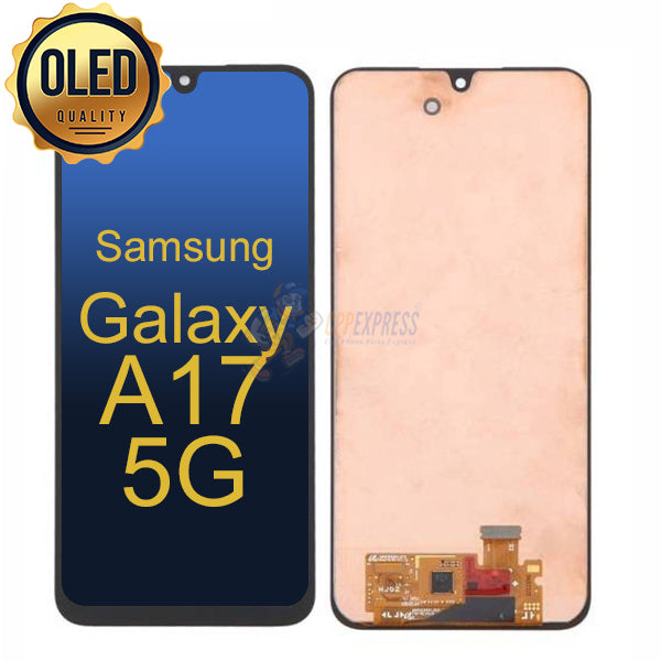 Samsung Galaxy A17 5G - OLED Display Touch Digitizer Assembly Without Frame - Black