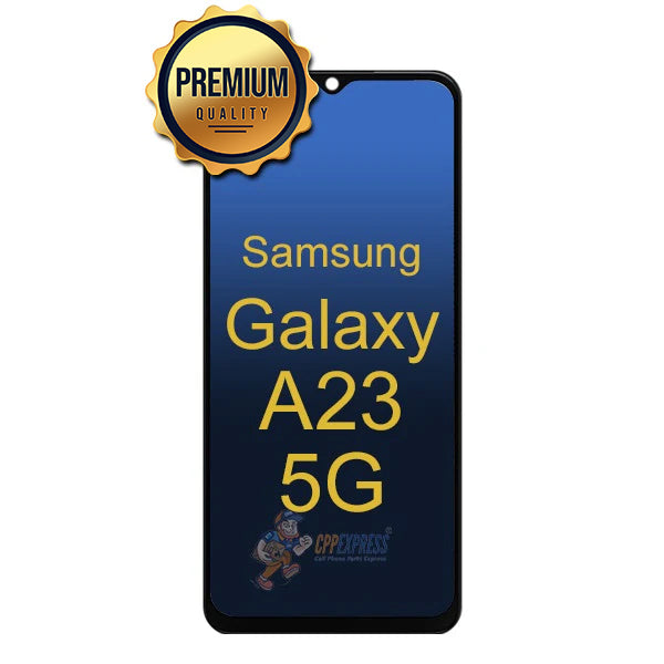 Samsung Galaxy A23 5G - LCD Touch Screen Digitizer Assembly With Frame - Black