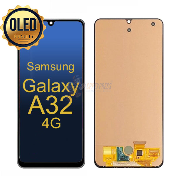 Samsung Galaxy A32 4G - OLED Touch Screen Digitizer Assembly Without Frame - Black
