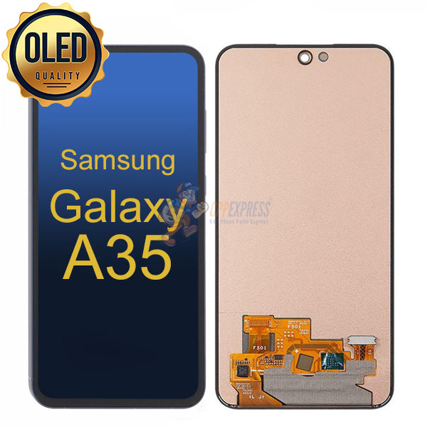 Samsung Galaxy A35 5G - Soft OLED Display Touch Screen Digitizer Assembly Without Frame