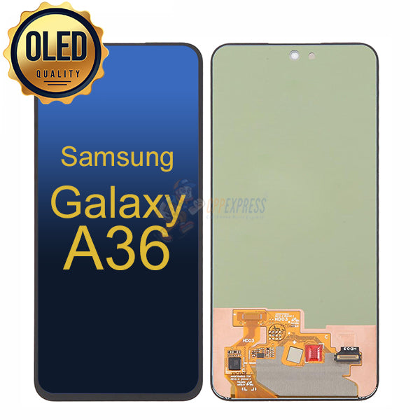 Samsung Galaxy A36 - OLED Display Touch Digitizer Assembly Without Frame - Black