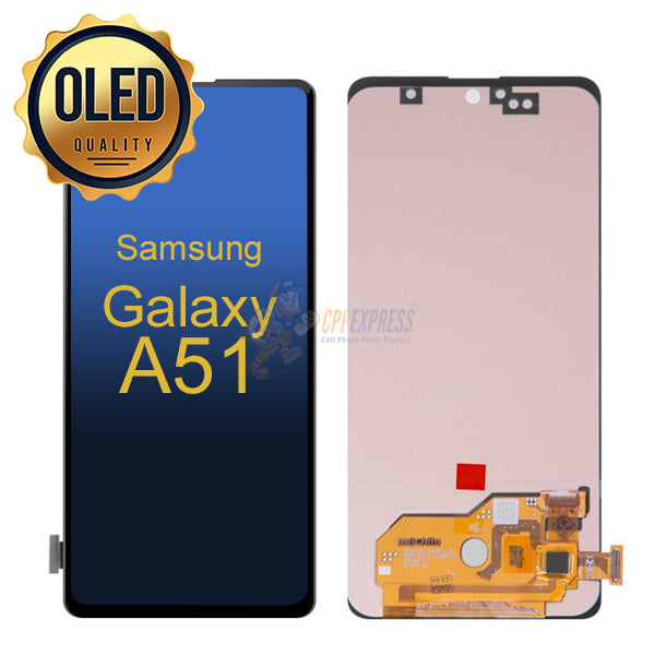 Samsung Galaxy A51 - OLED Touch Screen Digitizer without Frame - Black