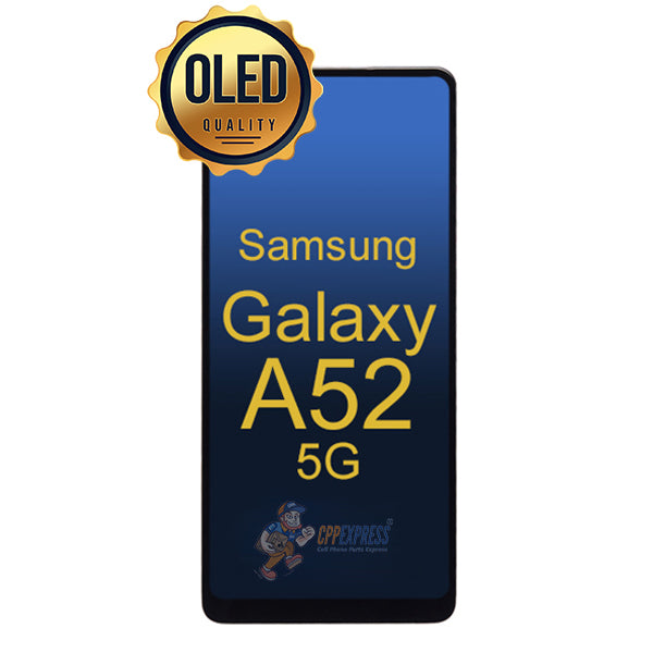 Samsung Galaxy A52 / A52 5G - OLED Touch Screen Digitizer without Frame - Black
