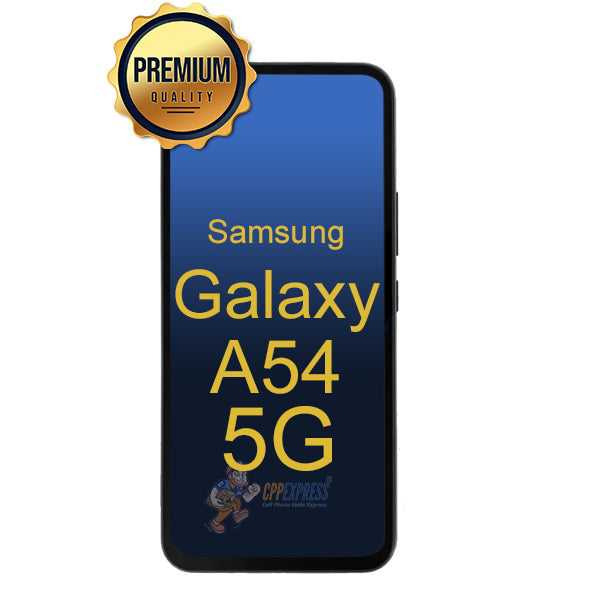 Samsung Galaxy A54 5G - LCD Touch Screen Digitizer with Frame - Black