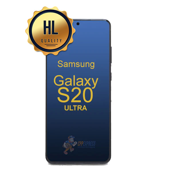 Samsung Galaxy S20 Ultra - INCELL LCD Touch Screen Digitizer Assembly with Frame Replacement - Black