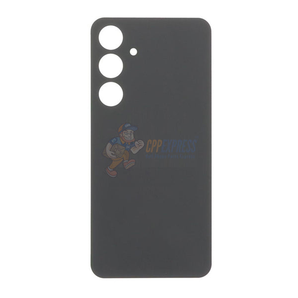 Samsung Galaxy S24 FE Battery Back Door Glass Perfect Fit Premium Back Cover - Black