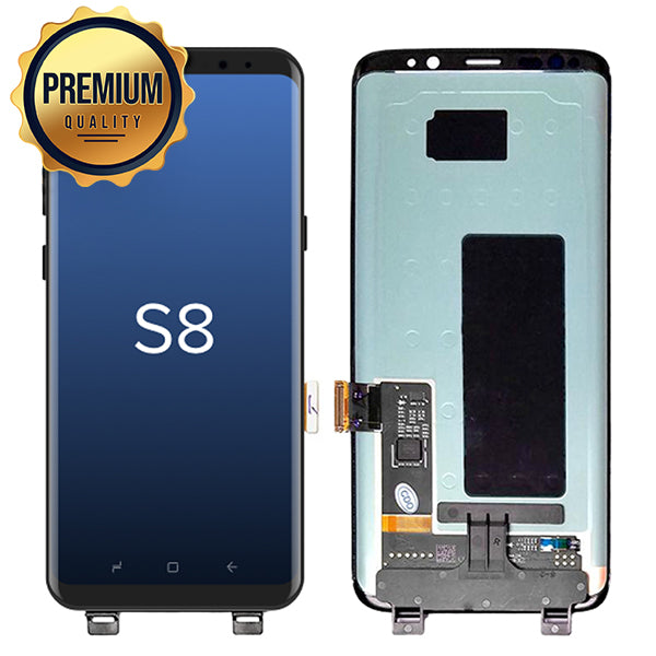 Samsung Galaxy S8 - LCD Touch Screen Assembly Without Frame - Mightnight Black