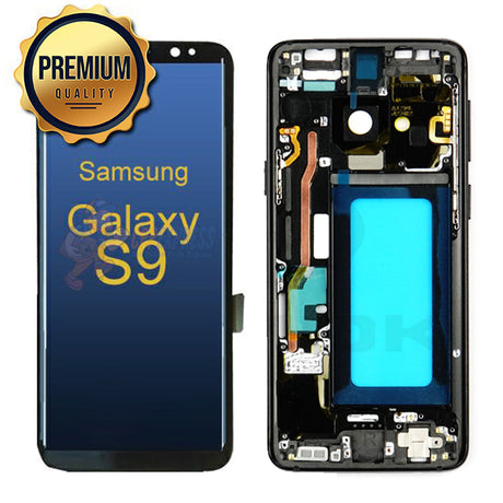 Samsung Galaxy S9 LCD Touch Screen Digitizer With Frame - Black