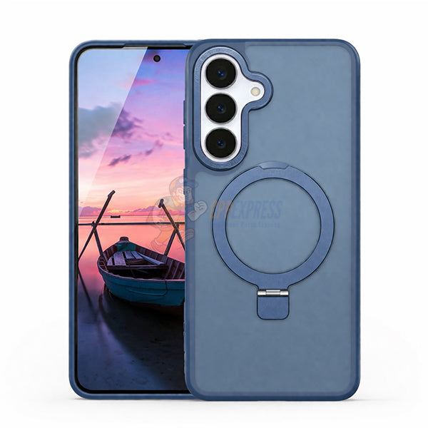 Samsung Galaxy S26 Shockproof Magnetic Case With Stand Holder